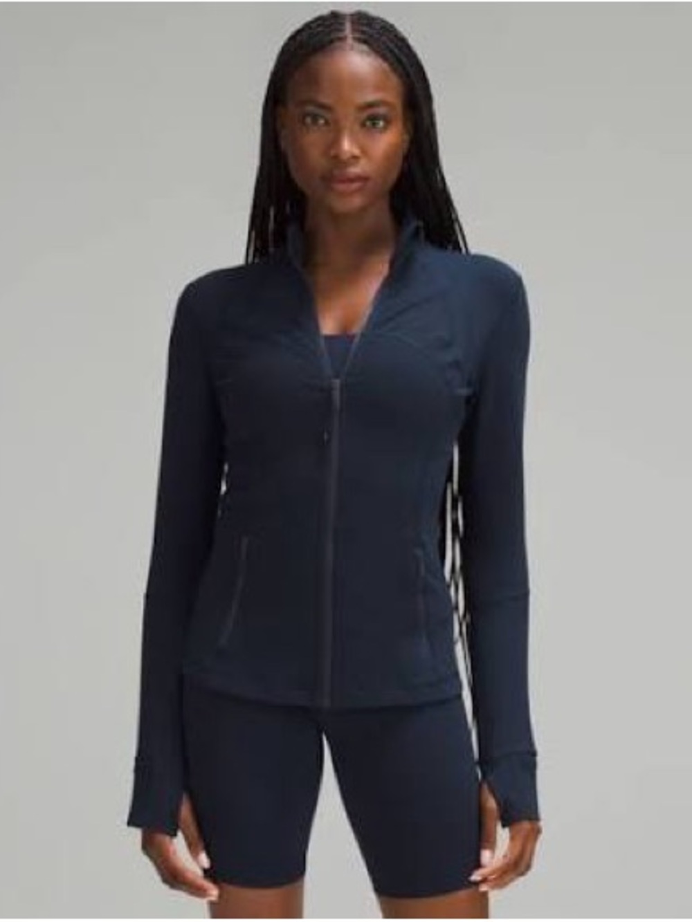 lululemon define jacket size 8 navy